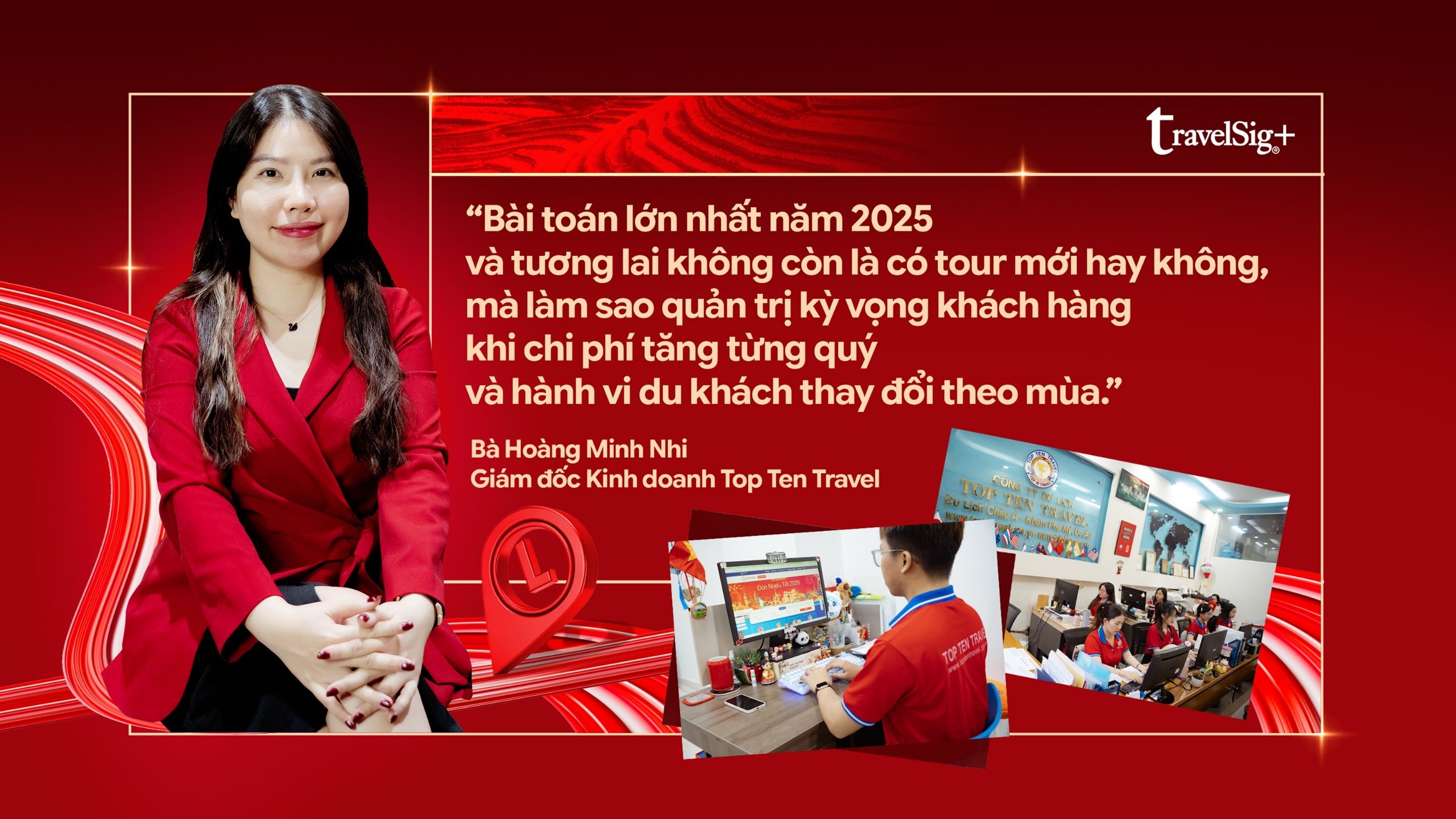 Top Ten Travel giữ chân du khách trong cuộc đua biến động 2025