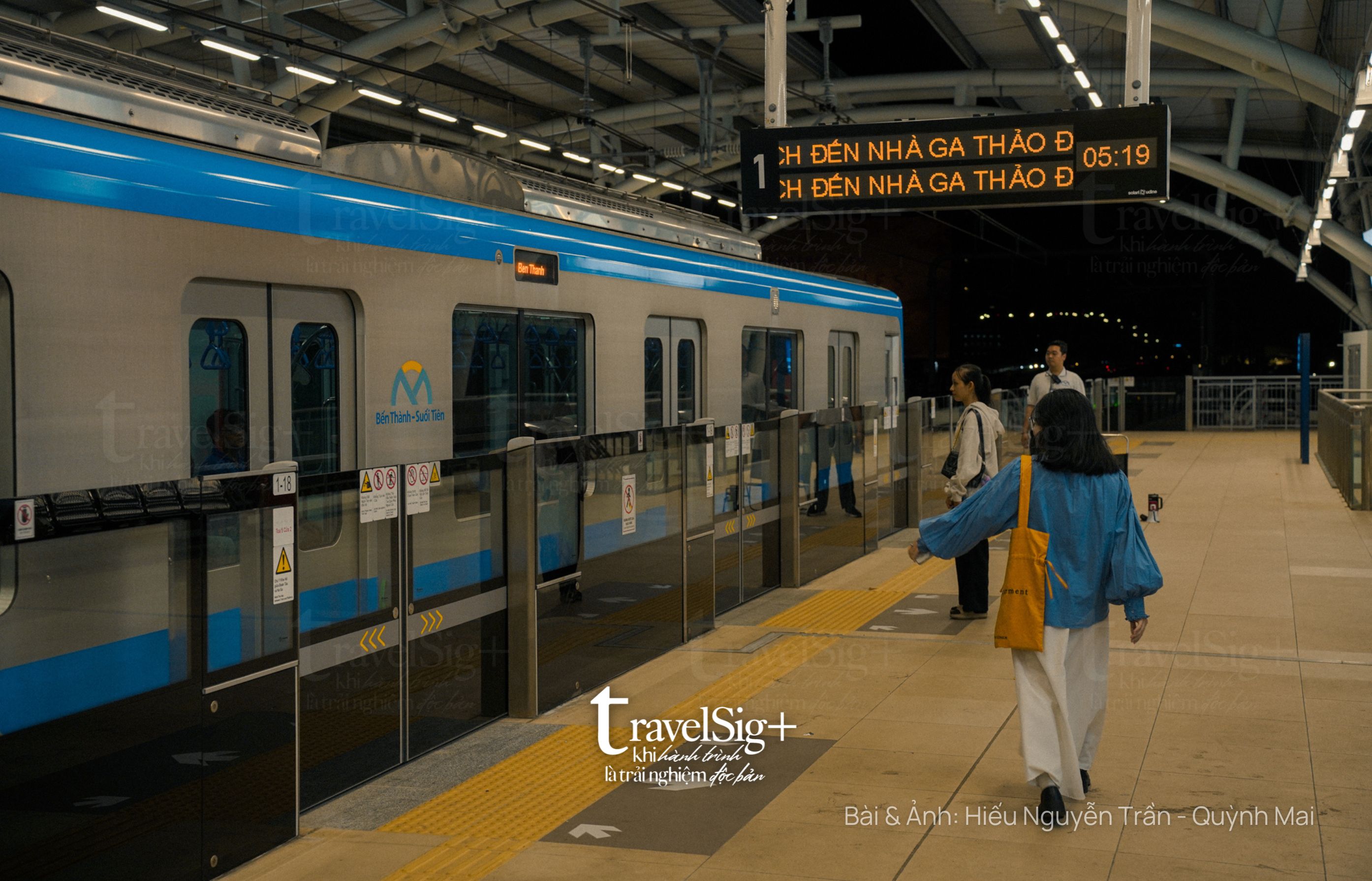 Trải nghiệm tuyến metro đầu tiên ở TP HCM Bến Thành - Suối Tiên