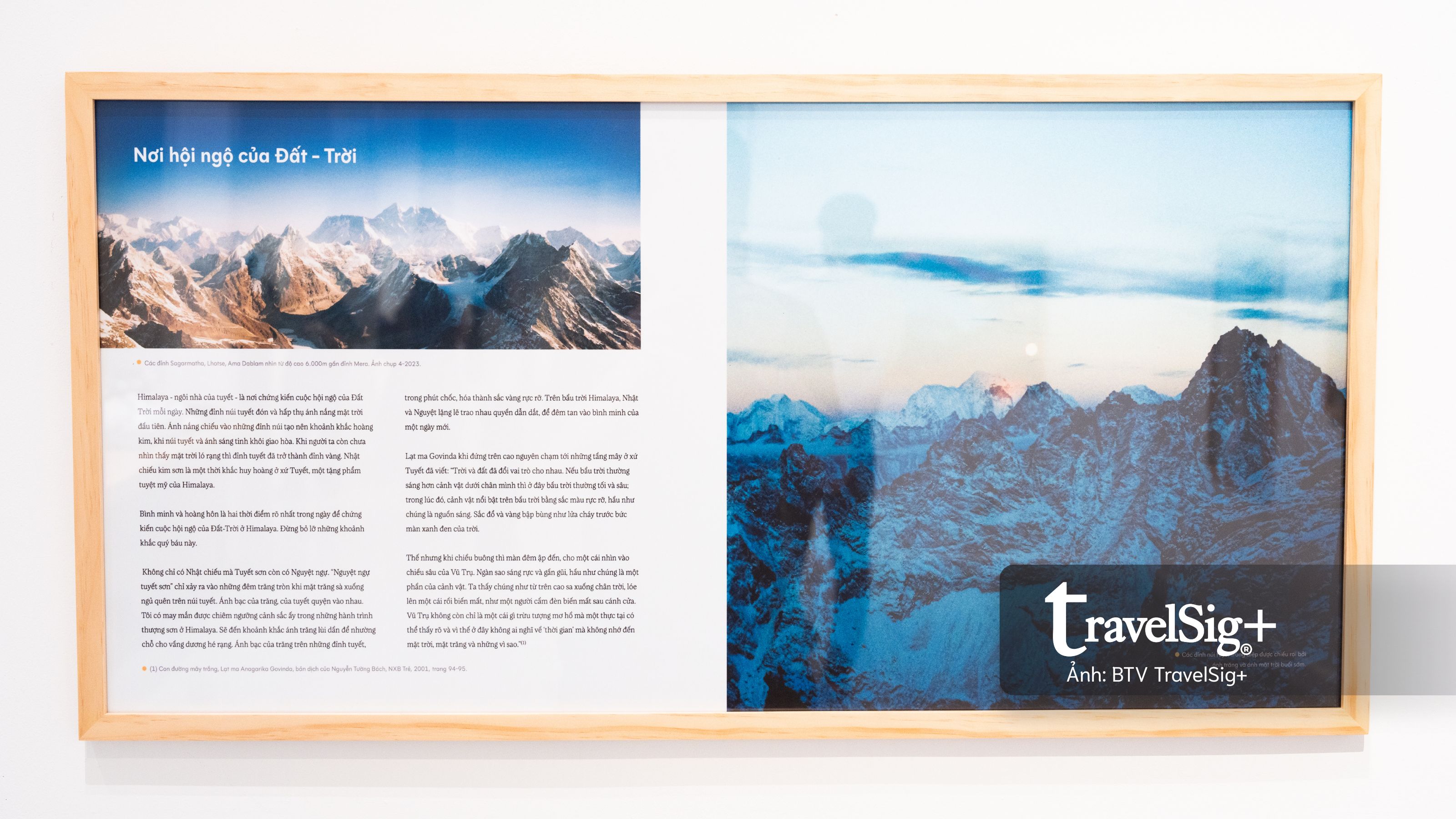 Ở độ cao lớn, mọi thứ trở nên tối giản. Bạn không thể mang theo quá nhiều, cả về vật chất lẫn cảm xúc. Khi những lớp vỏ bên ngoài rơi xuống, bạn bắt đầu nghe rõ hơn tiếng nói bên trong mình.