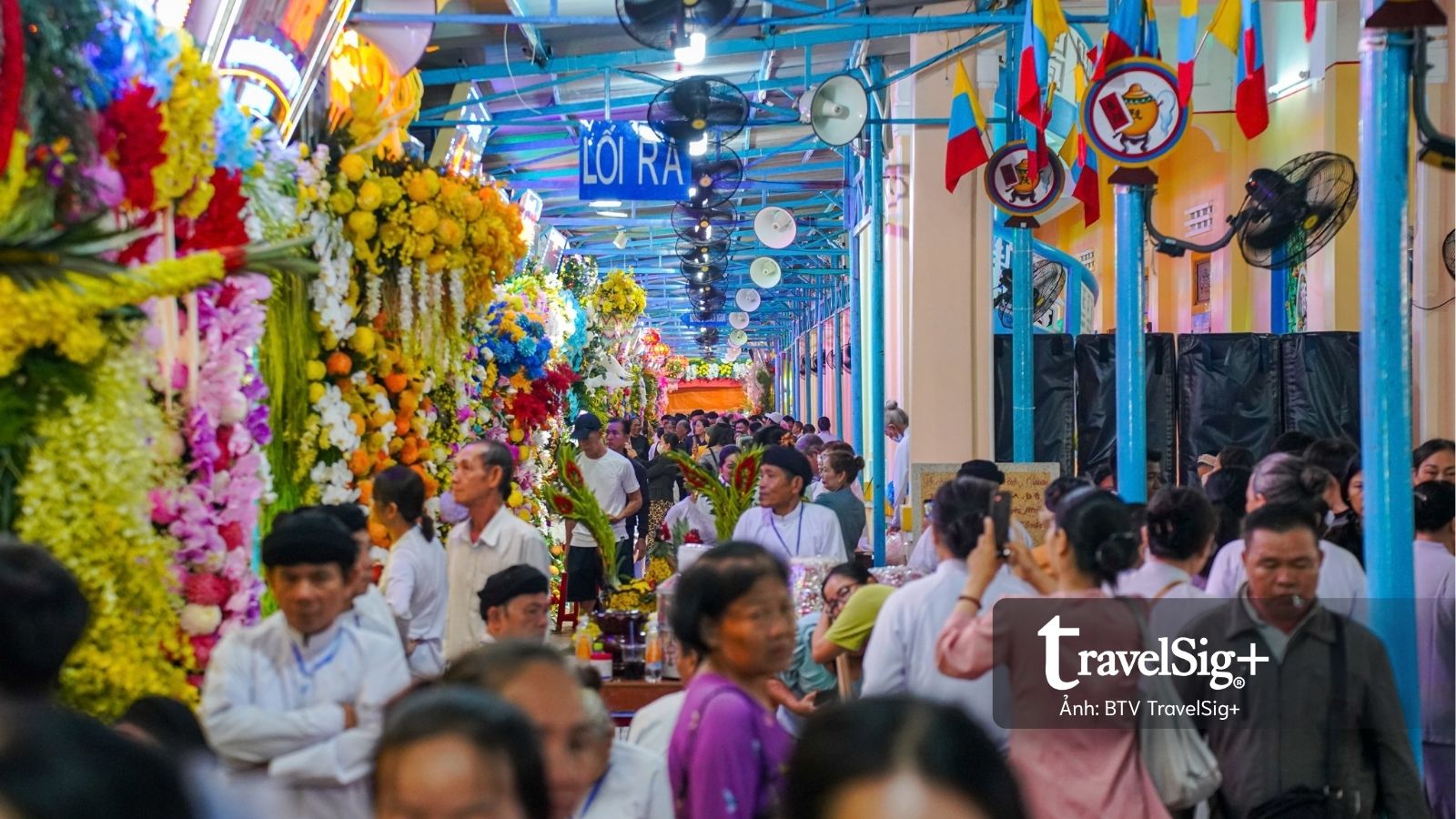 Trước Rằm tháng Tám, Tòa Thánh Tây Ninh đã vào mùa Hội Yến